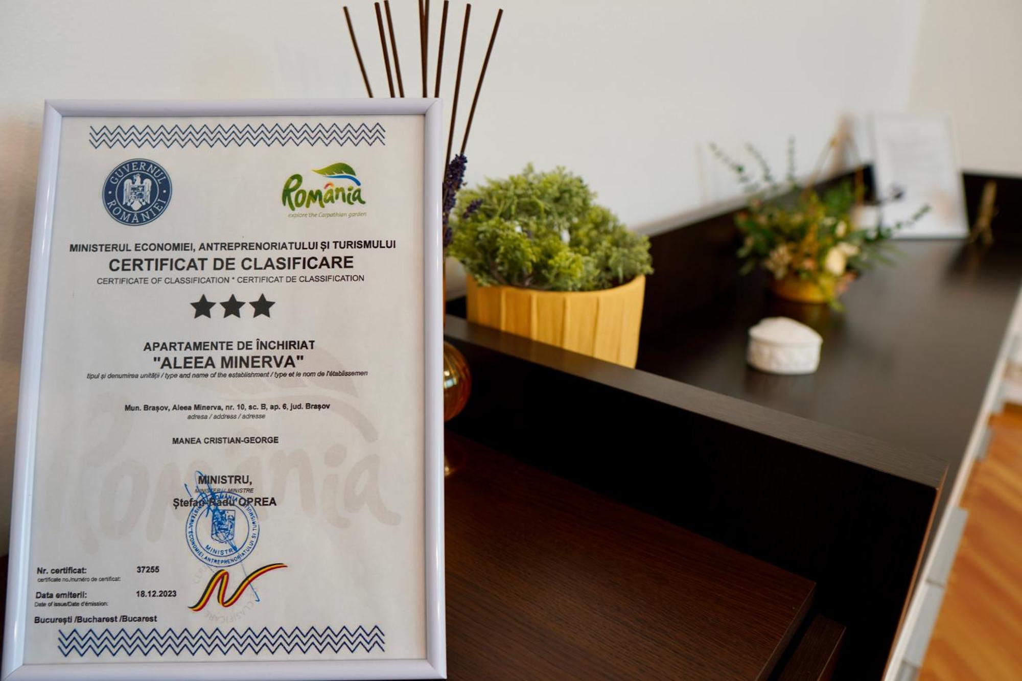 Apartament Aleea Minerva Brasov Luaran gambar